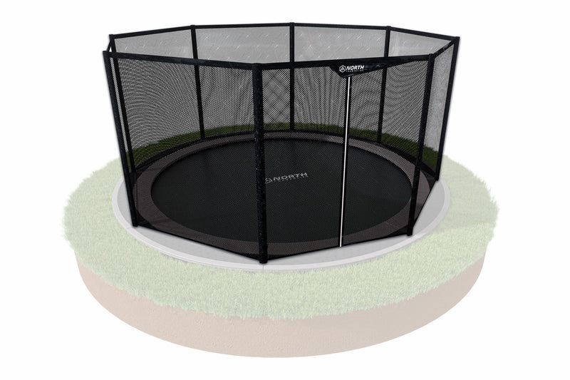 North Round Inground Separate Safety Net