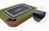 Rectangular | 300 x 180 cm Trampoline + Weed Membrane Bundle